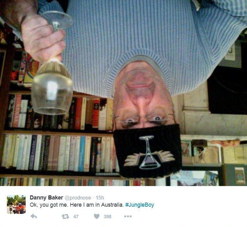 DANNY BAKER: 'When I said my luxury item had to be a case of white wine, the f*****s backed out'