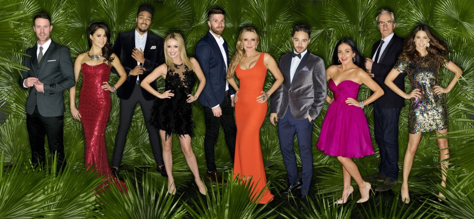 I'm a Celebrity Get Me Out Of Here contestants pose in their finest