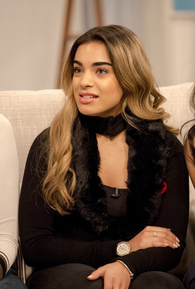 X Factor Four of Diamonds member Caroline Alvares 