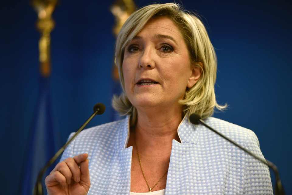 Andrew Marr has defended airing an interview with Marine Le Pen on Remembrance Sunday