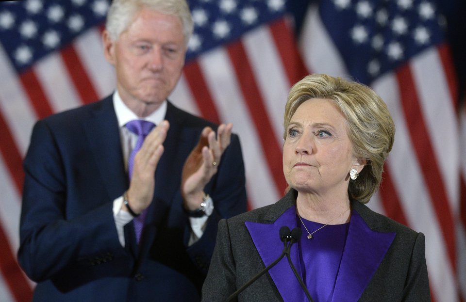  It was then Clinton also revealed he spoke to the President-elect  after he won the race for the White House - which was slapped down on social media by Trump