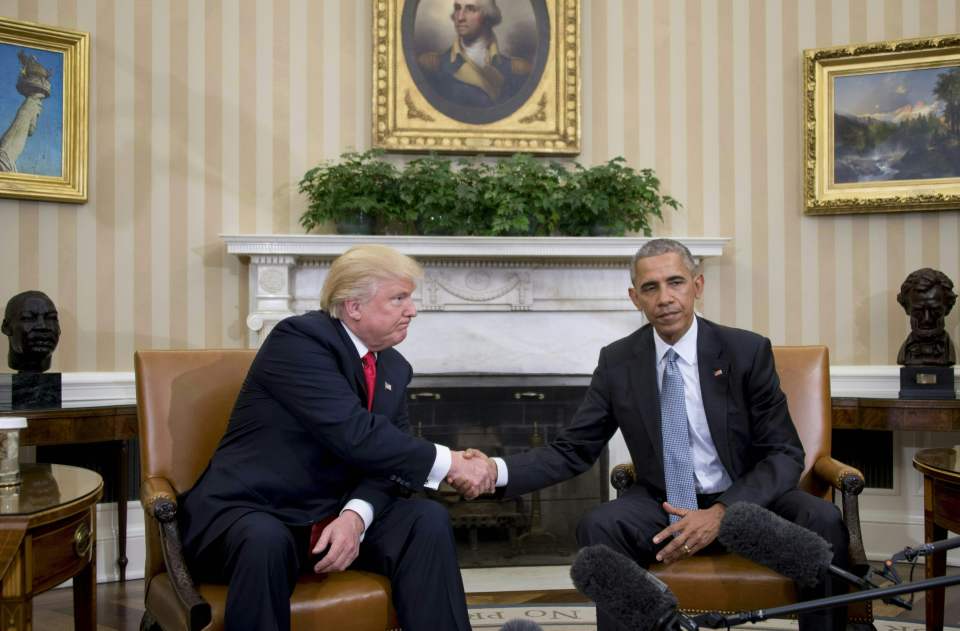 The pair traded numerous insults in the build up to the election despite never having met
