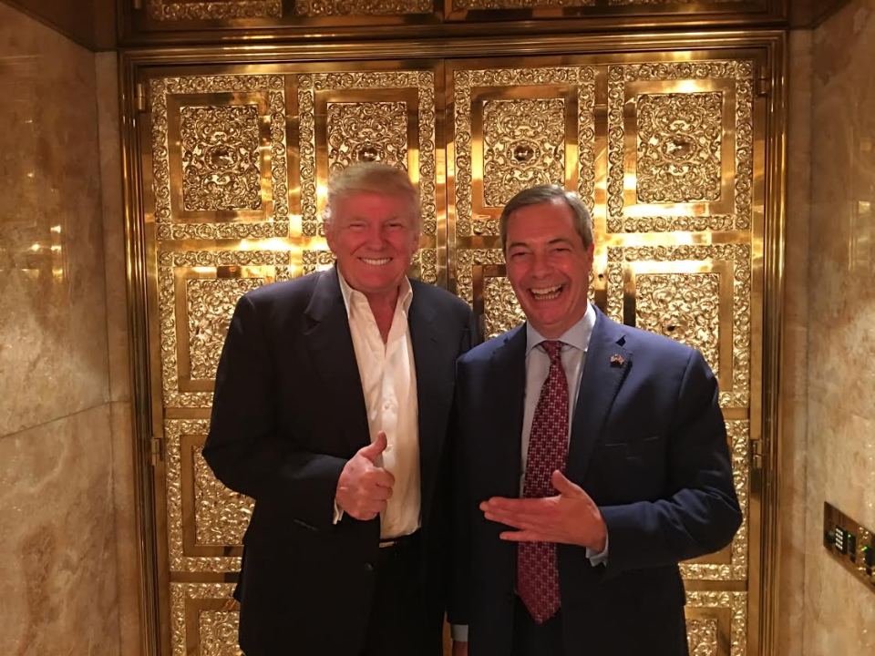 She claimed that Nigel Farage and Ukip were similar to her party, a claim they reject