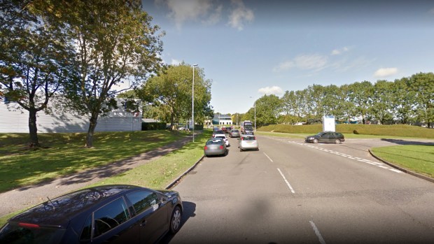 Police were called to Gillingham Business Park