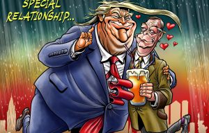 Theresa May will have to rethink her attitude towards Nigel Farage now he's best buds with Donald Trump