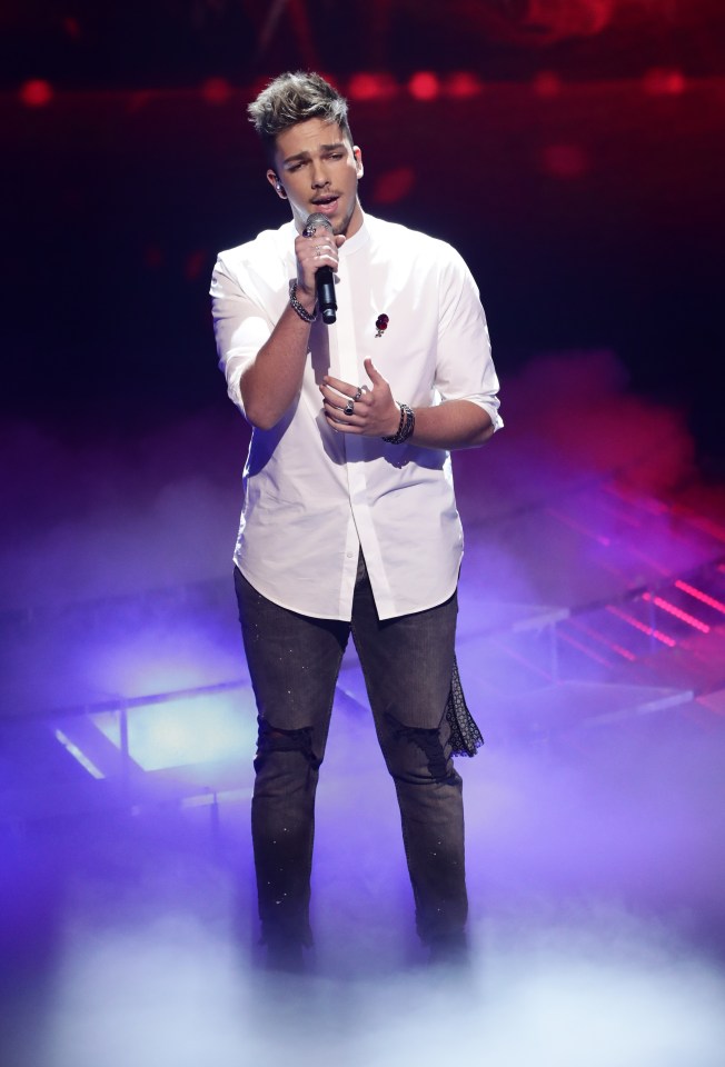 X Factor contestant Matt Terry 