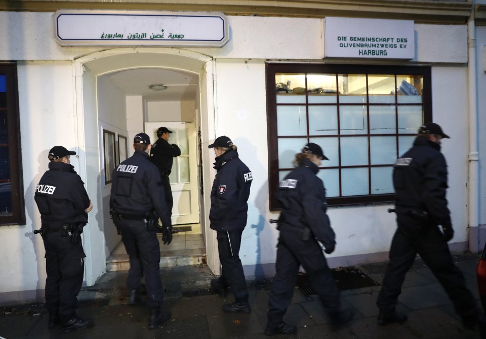 Anti-terrorism police raids in Germany