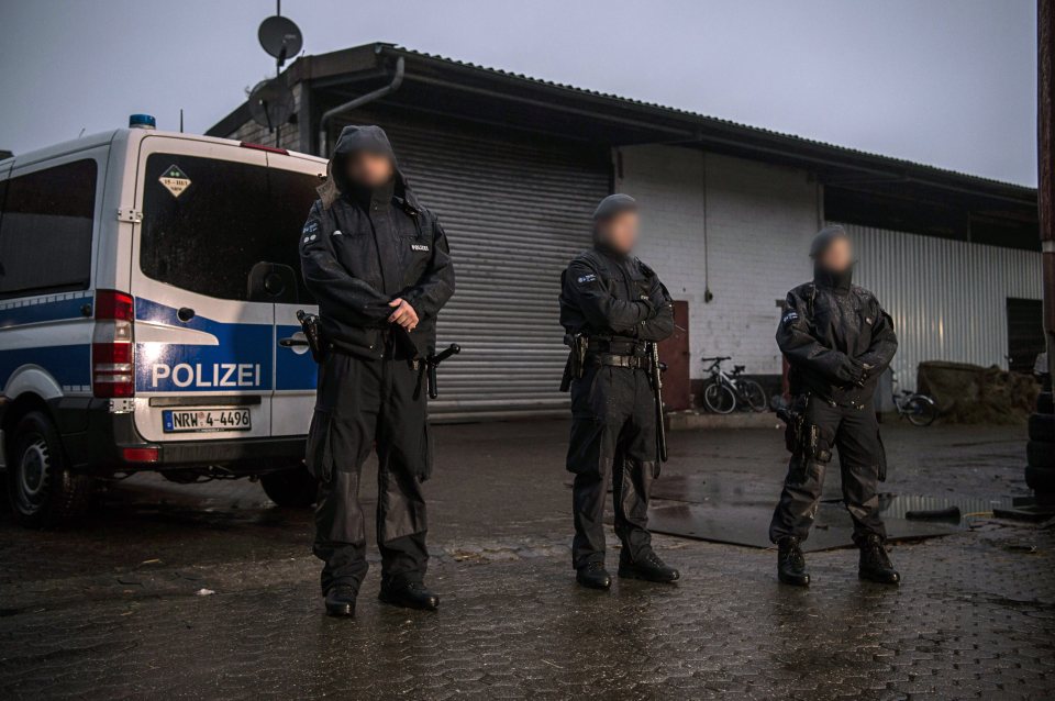 Anti-terrorism police raids