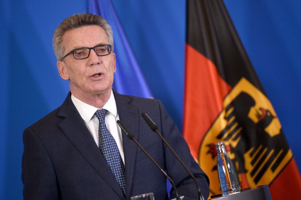 German interior minister Thomas de Maiziere told a press conference in Berlin: "Teenagers are being radicalized with conspiracy theories." 