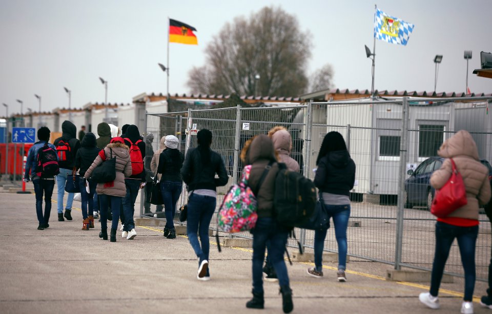 A translator at German asylum centres said many Muslim migrants hated Christians (Pictured: Refugee centre in Erding near Munich)