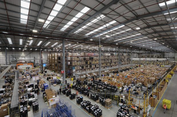 Inside Amazon's huge warehouse in Peterborough, where staff are gearing up for Black Friday