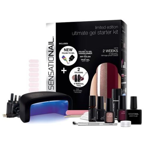 This Limited Edition Ultimate Gel Starter Kit from SensatioNail is now better than half price at £35