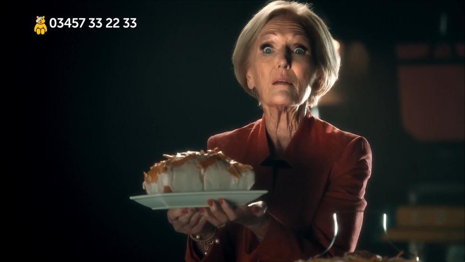 Eddie became less and less enthusiastic about the volume of cakes Mary was bringing to him