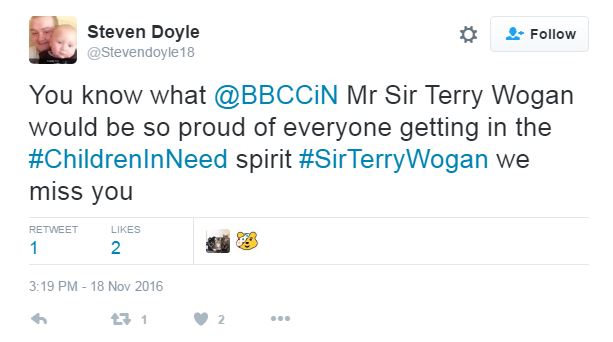 Many thought Sir Terry would be proud