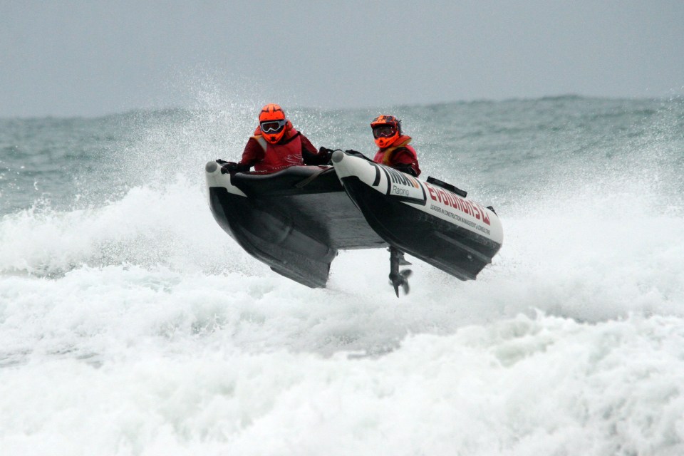 A bitterly cold day in Newquay,