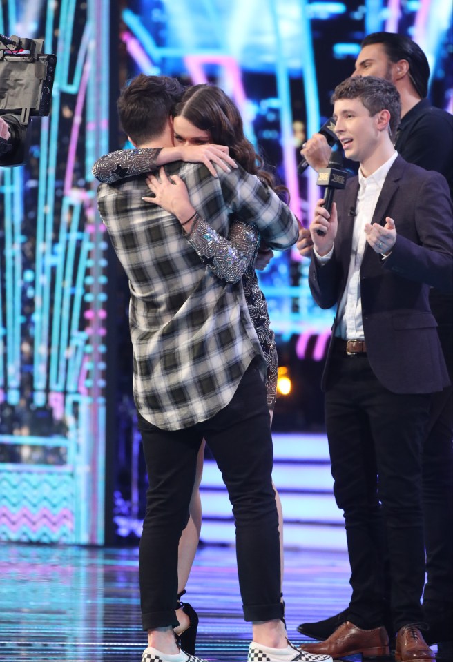 Emily seemed devastated about the fact he was going home 