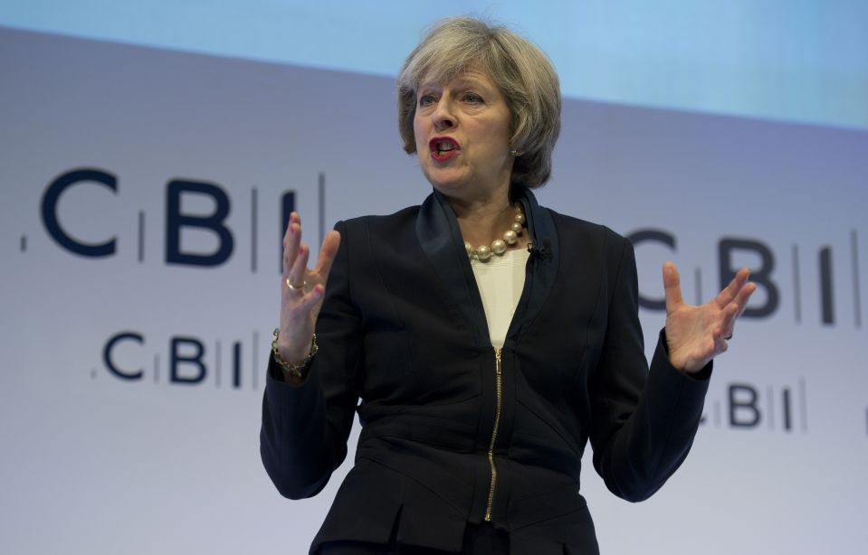 British Prime Minister Theresa May