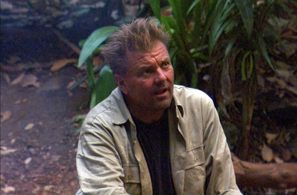 Martin was left in tears over the row