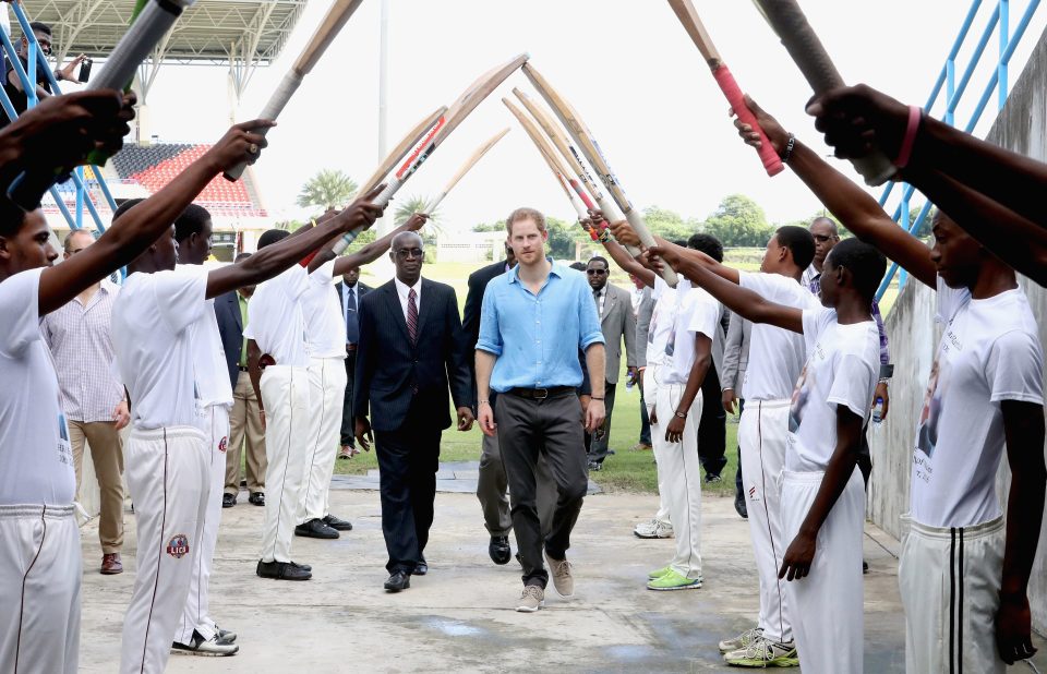 Prince Harry Visits The Caribbean - Day 2