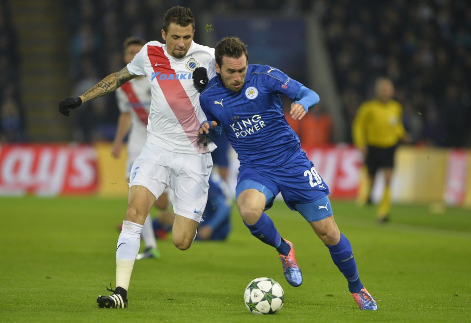 Christian Fuchs is dreaming of a clash against Real Madrid in the Champions League