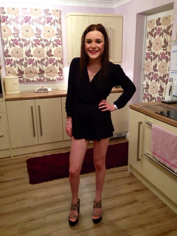 Katy struggled not to see layers of fat when she looked in the mirror