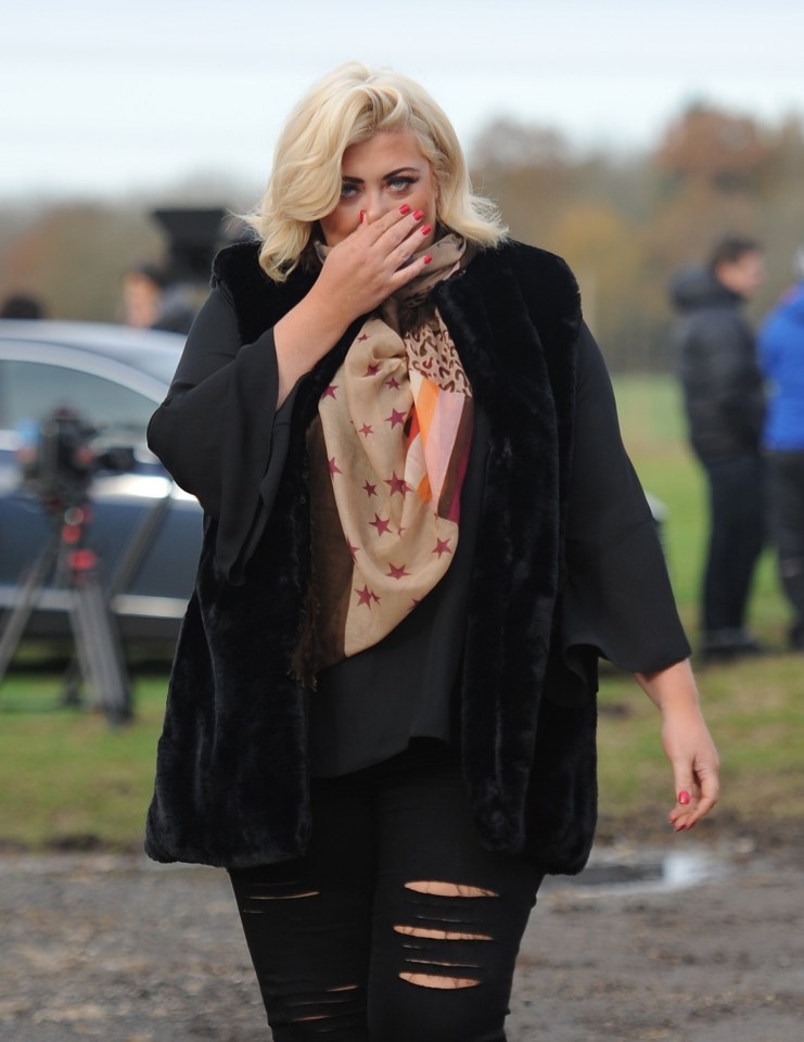FAMEFLYNET - Exclusive: TOWIE Stars Begin Filming The Christmas Special In Essex
