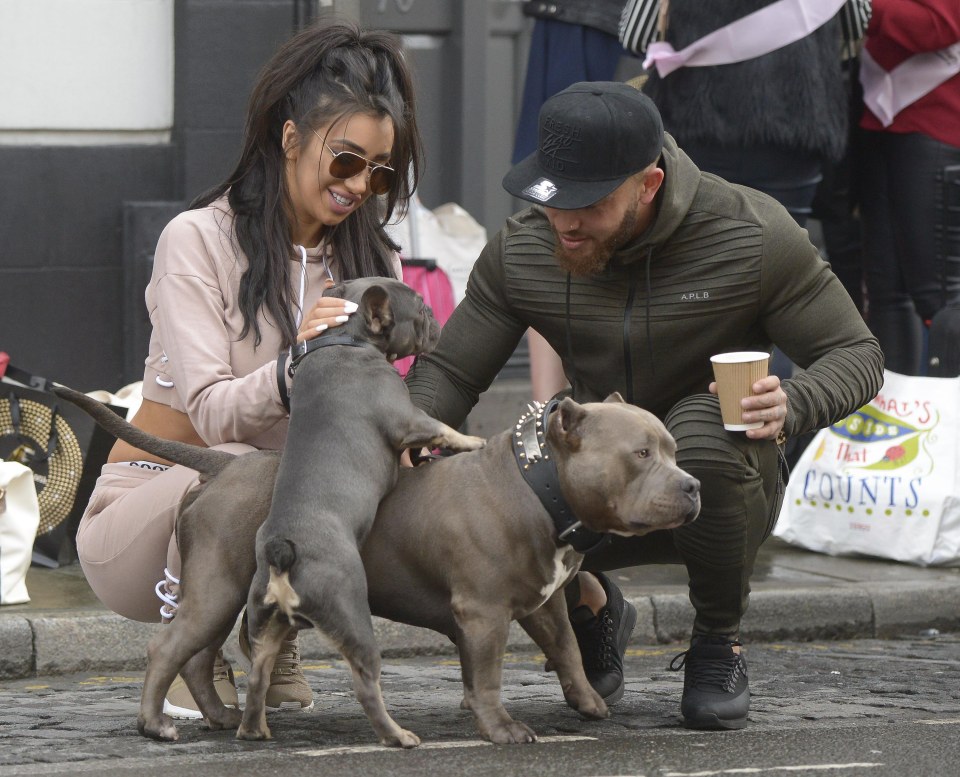 They then enjoyed a walk out in Liverpool 