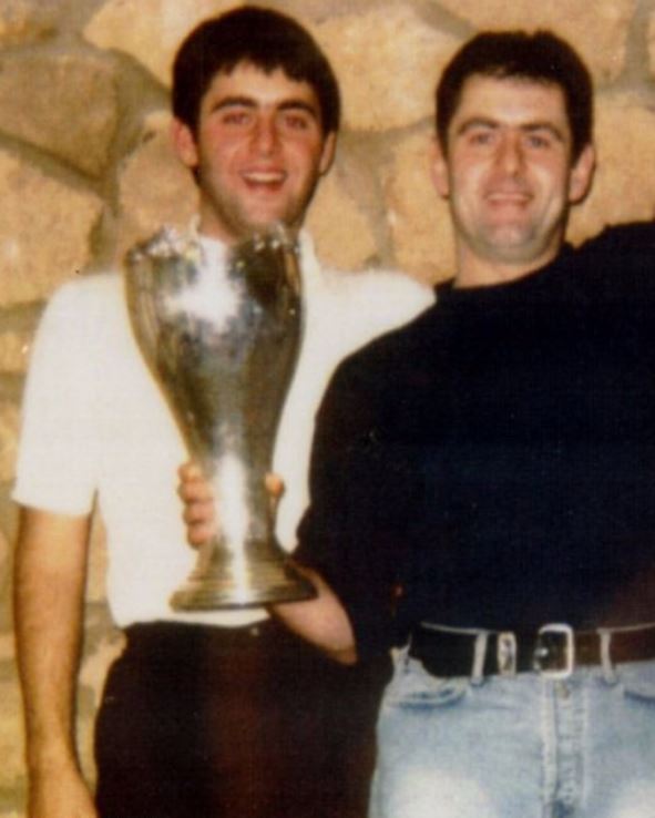 Ronnie O'Sullivan and Dad