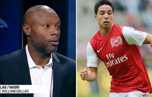 Ex-Arsenal star William Gallas says he feared he would be TASERED after falling out with ex-team-mate Samir Nasri