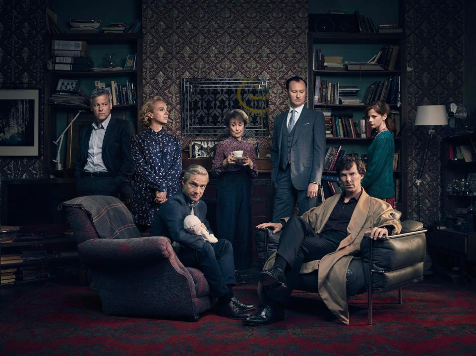 Benedict Cumberbatch and Martin Freeman sherlock