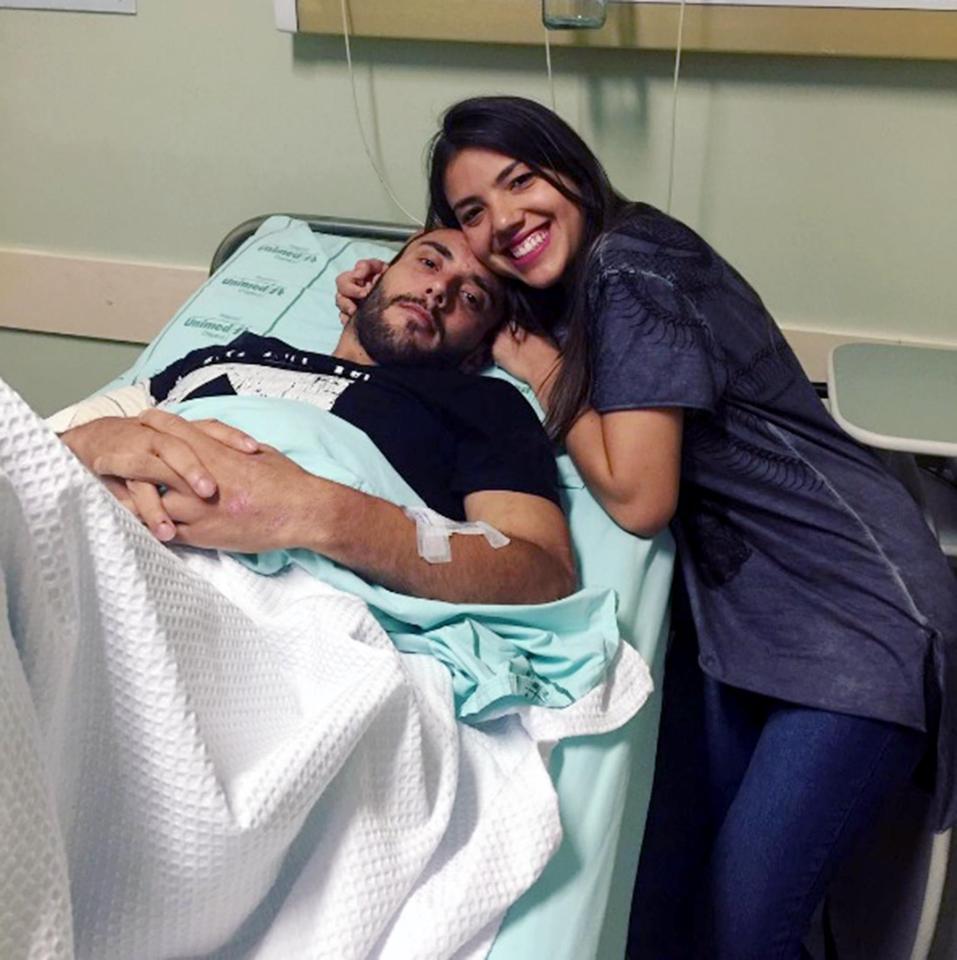 Ruschel thanked God and said his plans are greater than his own