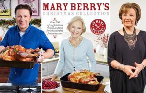 Jamie Oliver outsells Mary Berry and Delia Smith to claim the Christmas cookery book number one spot