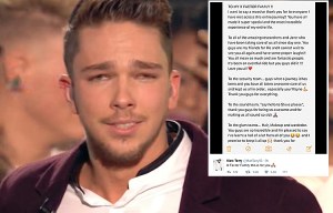 Matt Terry thanks everyone he's ever worked with on The X Factor in epic Twitter message