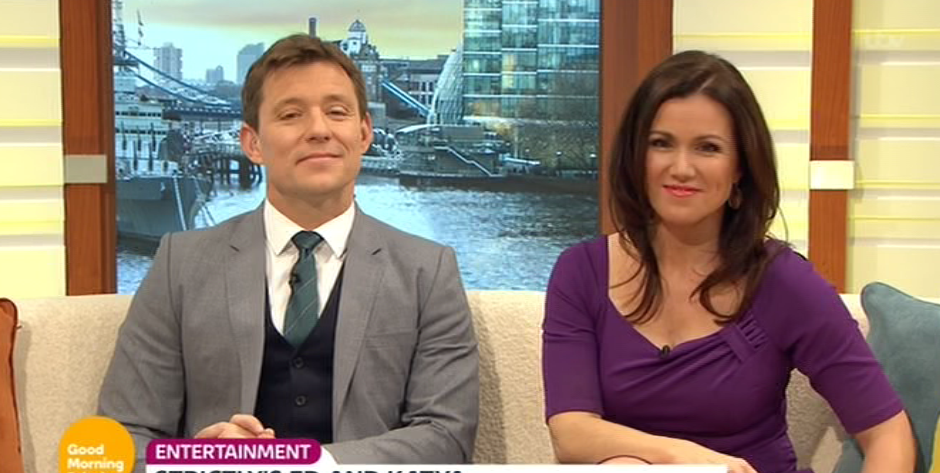 Hosts Ben Shephard and Susanna Reid giggled at his confession