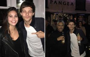 Grieving Louis Tomlinson joins mates for a festive drink in local Doncaster bar