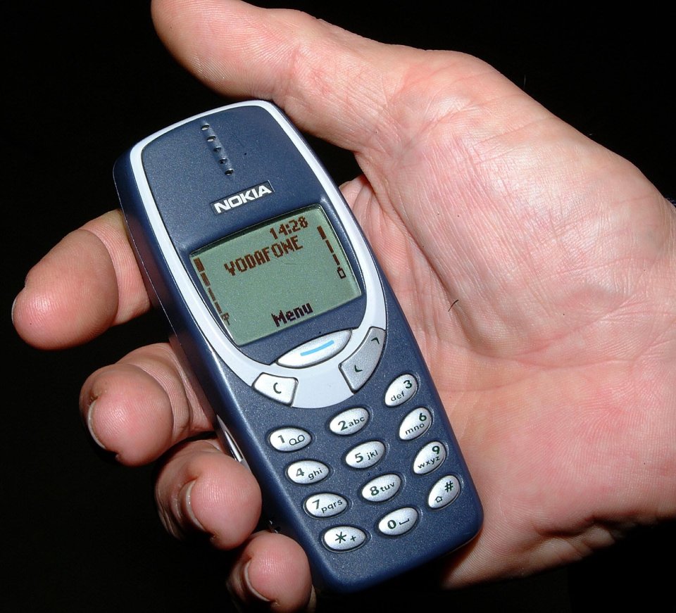 A Nokia 3310. Once popular, now a relic