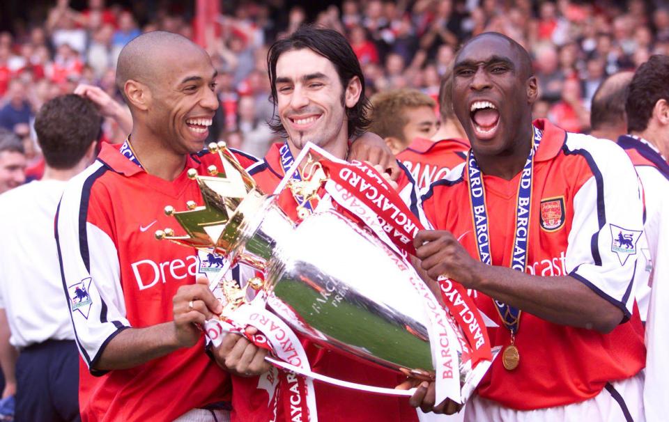 Thierry Henry Robert Pires Arsenal