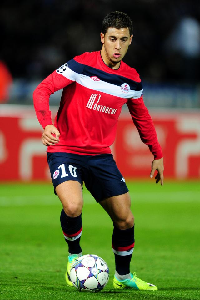  Eden Hazard played in the same Lille team as Joe Cole, Dimitri Payet and Mathieu Debuchy