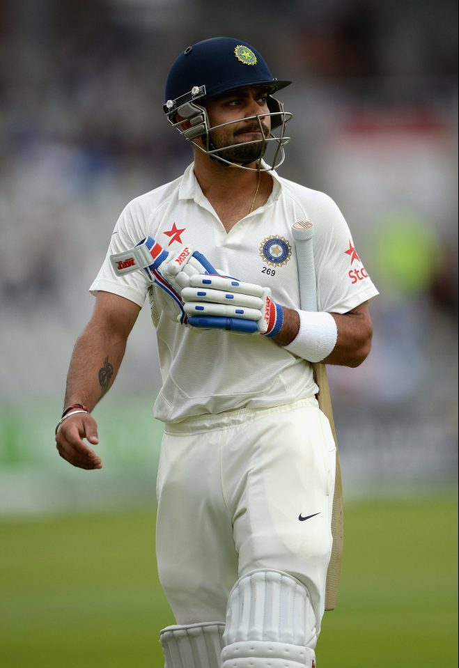Indias Virat Kohli struggled mightily in the 2014 series in England