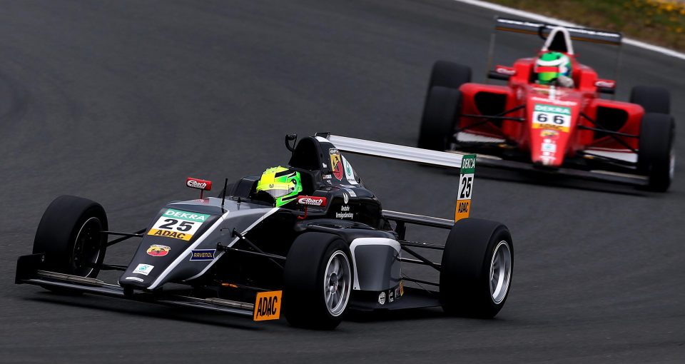 Mich Schumacher feels he is ready to step uo to F3 after starring in F4 despite his young age