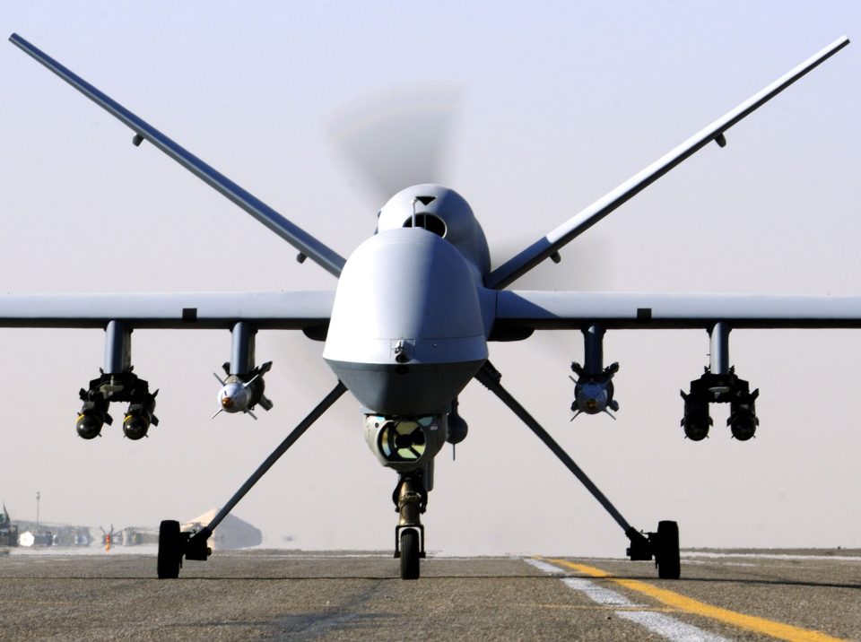 Reaper MQ-9 Unmanned Aerial Vehicle, Creech Air Force Base, America - 01 Nov 2010