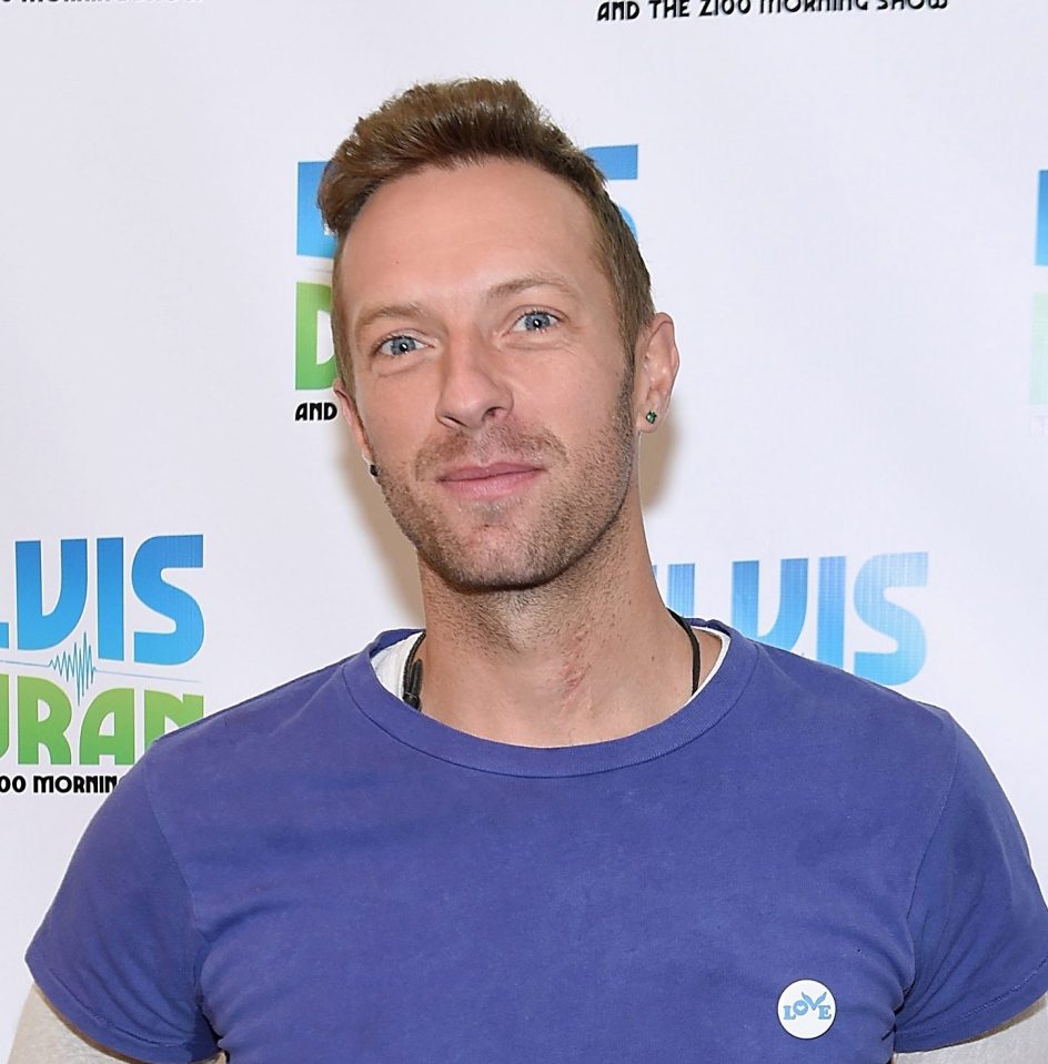 Chris Martin Visits "The Elvis Duran Z100 Morning Show"