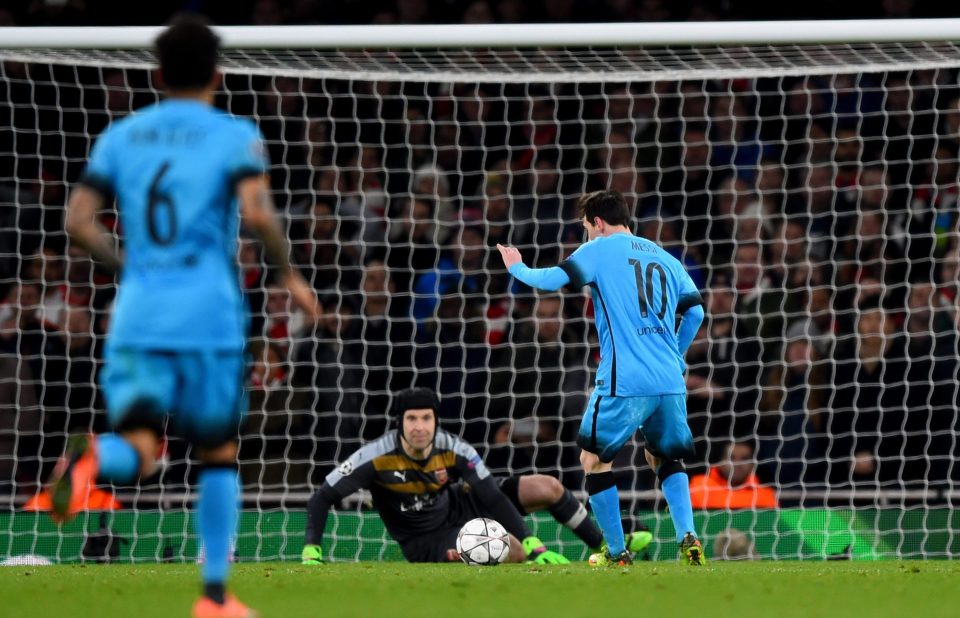 Barcelona made mince meat of Arsenals defence