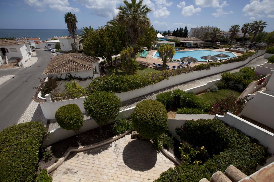 he view from the apartment above the room that Madeline McCann