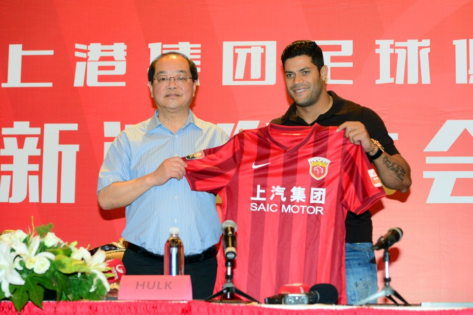  Oscar will join Brazil teammate Hulk in Shanghai
