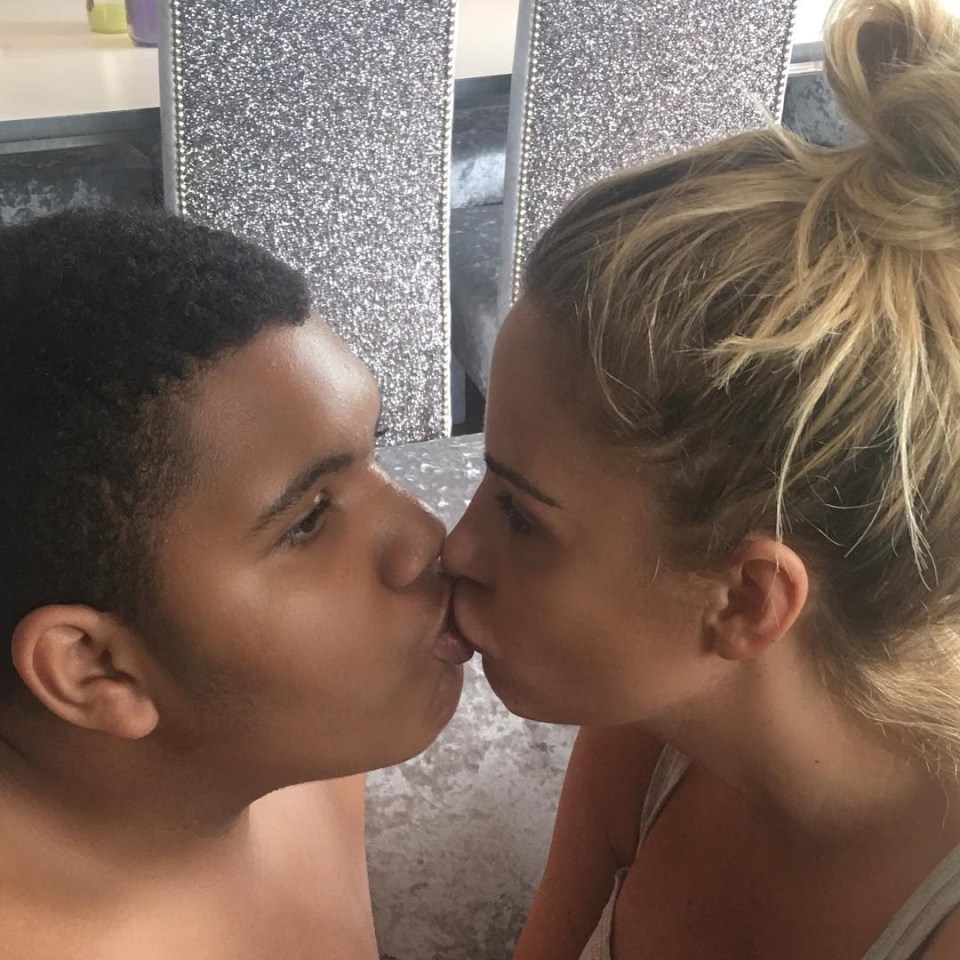  Harvey is her son with ex footballer Dwight Yorke