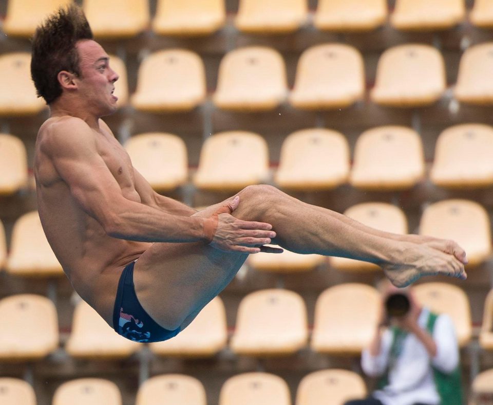 Tom Daley...stank Rio out in the individual 10m