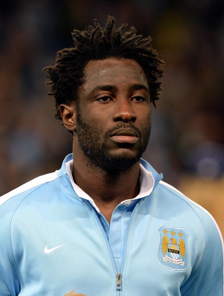Wilfried Bony is on loan at Stoke from Manchester City