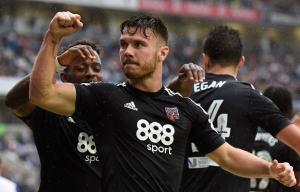 Brentford slap £15million price tag on West Ham, West Brom and Norwich target Scott Hogan