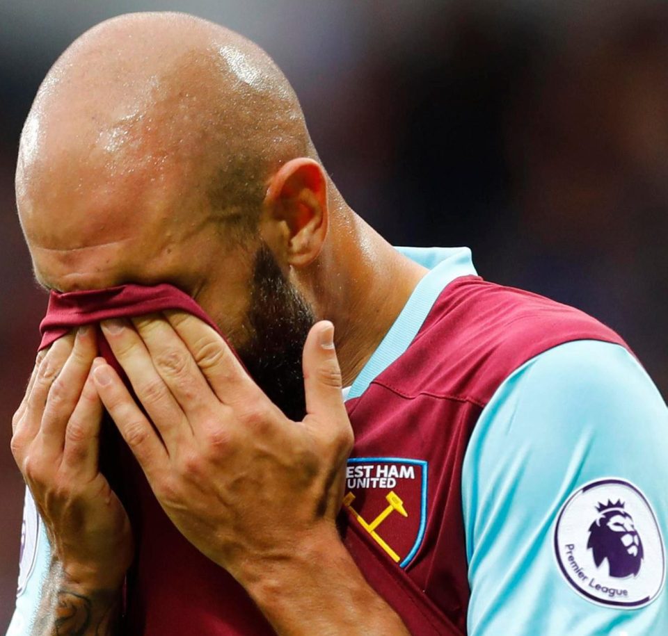 Simone Zaza...messed up for Italy, messed up for West Ham